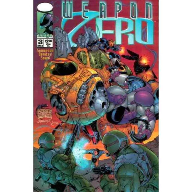 Weapon Zero (1996 series) #3 in Near Mint condition. Image comics [k{