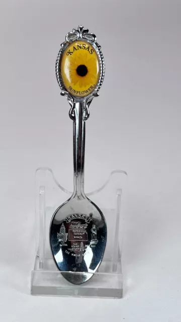 Kansas Sunflower Souvenir Spoon