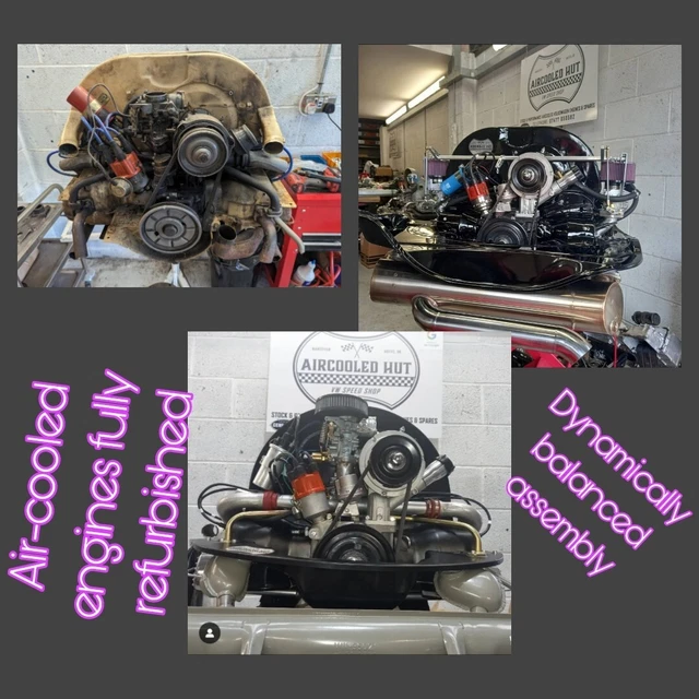 VW Beetle Tin at rear engine w/out fresh air holes & with preheat