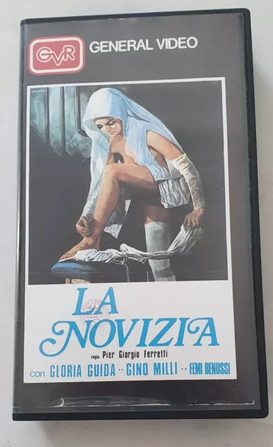 Vhs Gvr La Novizia" Con Gloria Guida Rara Ex Noleggio