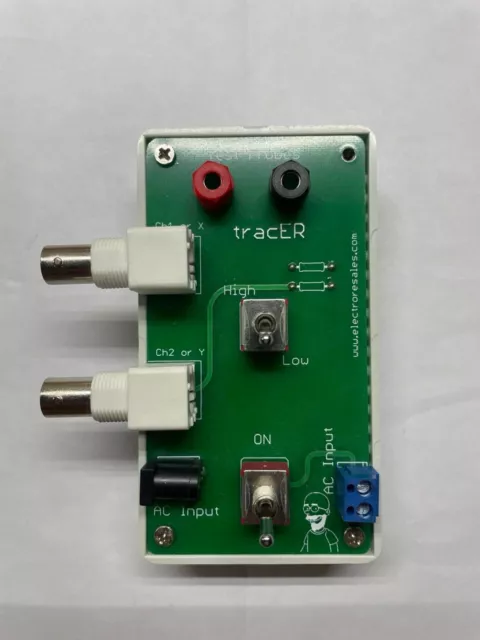 Dual Range Transistor Diode Semiconductor & Passive Curve Tracer Tester Tracker