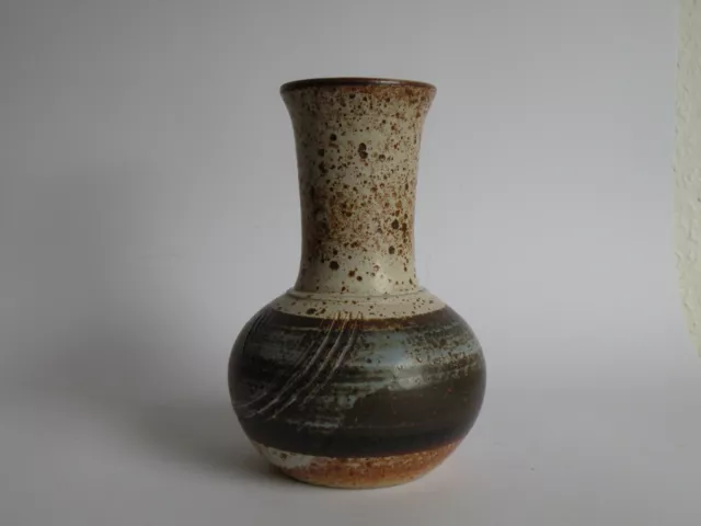 TINGKERAMIK FÖLLE DENMARK VASE Studiokeramik studio pottery 70er Jahre 2