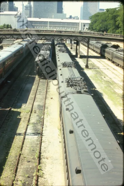 Original Slide Illinois Central IC Electric Lines 6-73 Chicago ILL