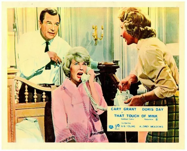 THAT TOUCH OF MINK Original Lobby Card Audrey Meadows Doris Day Gig Young 1962