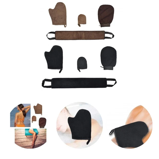 Juego de aplicadores autoaplicadores elásticos suaves autobronceados kit aplicadores aplicar suavemente
