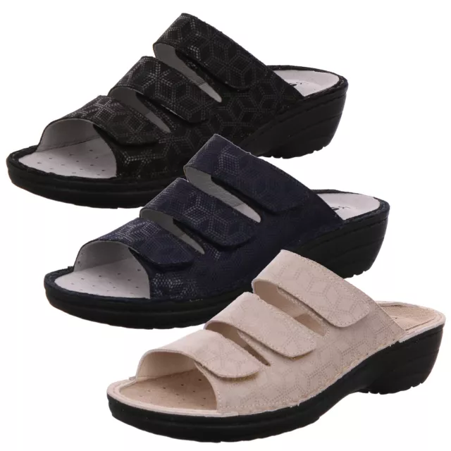 Rohde 5772 Cremona Mules Chaussures Femmes Sabots en Cuir