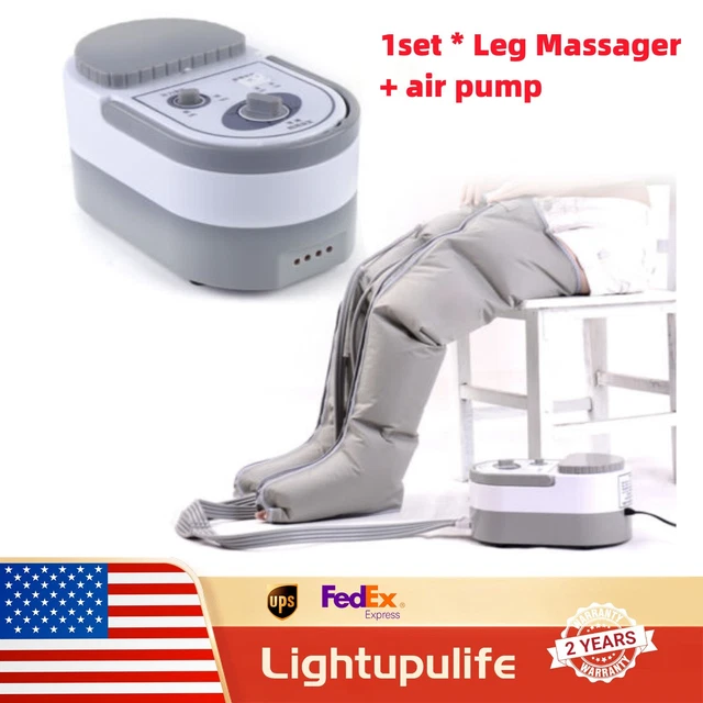 LEG COMPRESSION MACHINE TREAT LYMPHEDEMA AIR PUMP LEG MASSAGER For