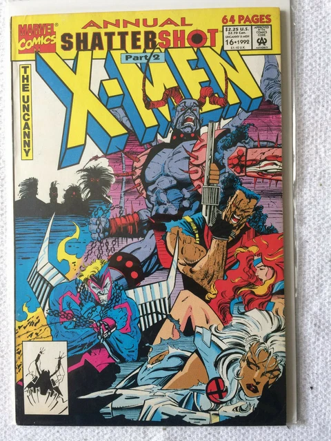 The Uncanny X-Men #16 ANNUAL 1992 VF+/NM Marvel Comics