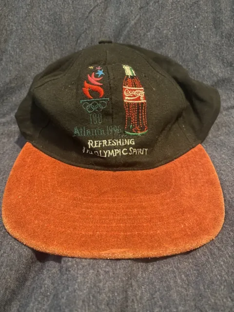 1996 Atlanta Olympic Games Coca-Cola Hat - Vintage - Retro