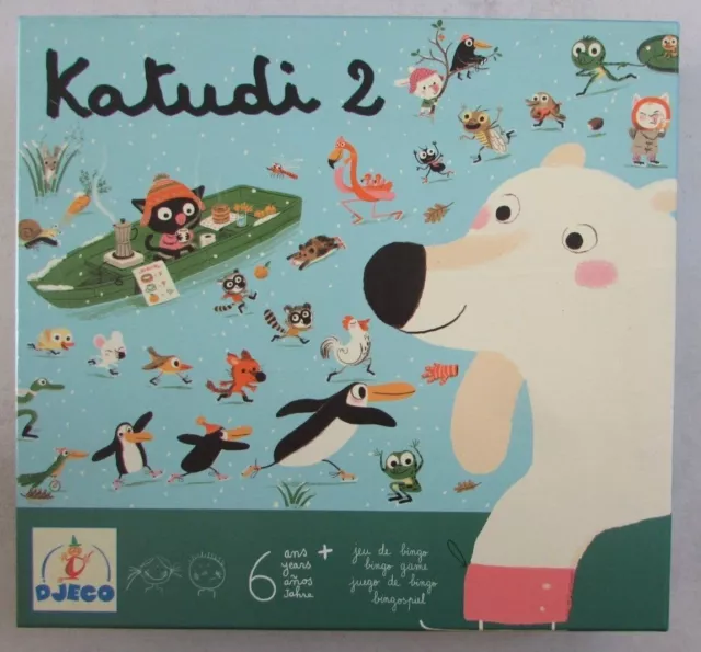 Jeu de société Katudi 2 Djeco À partir de 6 ans Jeu de langage et d'observation