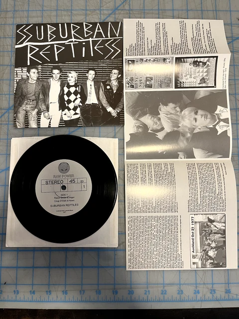 Suburban Reptiles Razor Smile Raw Power NZ 2004 KBD Punk 1978 punk new wave