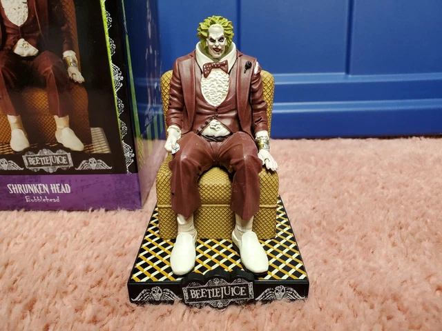 Royal Bobbles Beetlejuice Shrunken Head Bobblehead Hot Topic Exclusive Bobble 2