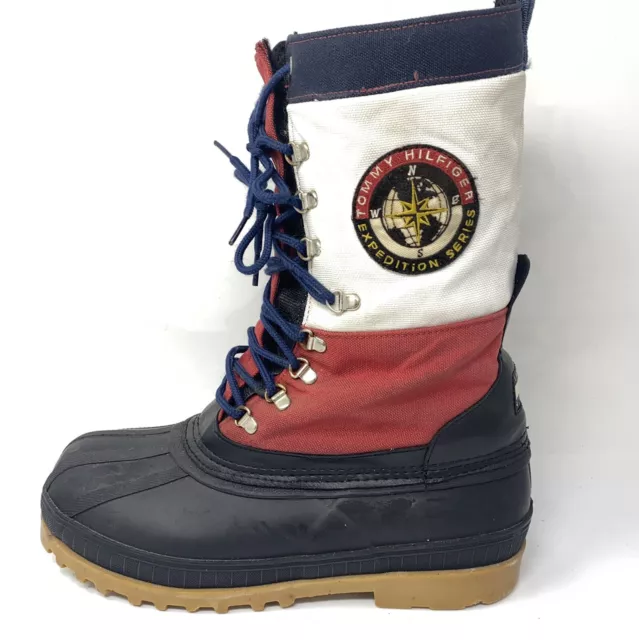 TOMMY HILFIGER EXPEDITION Series Waterproof Winter Boots Mens Sz 9