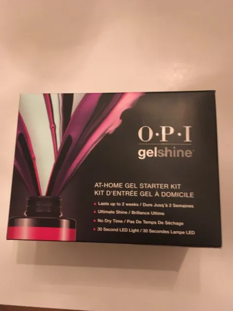 OPI Gelshine At-Home Gel Starter Kit with dryer