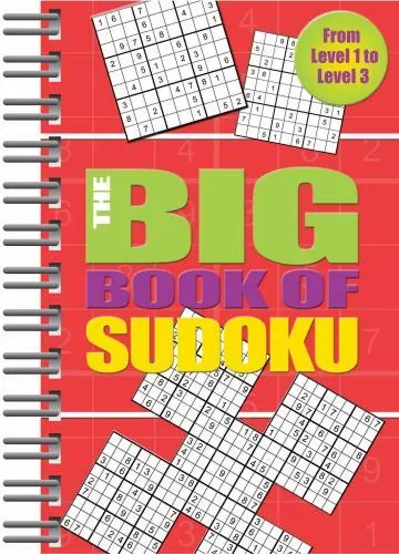 Big Book of Sudoku - Spiral-bound By Parragon Books - GOOD