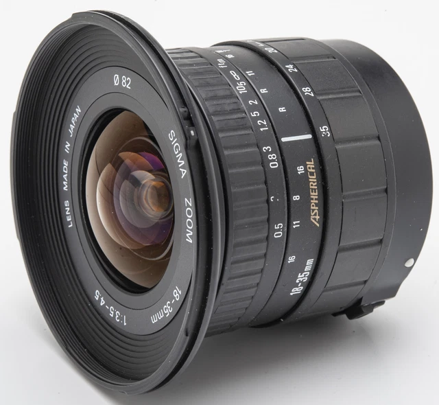 Sigma AF Zoom Aspherical 18-35mm 18-35 mm 1:3.5-4.5 3.5-4.5 - Canon EOS analog