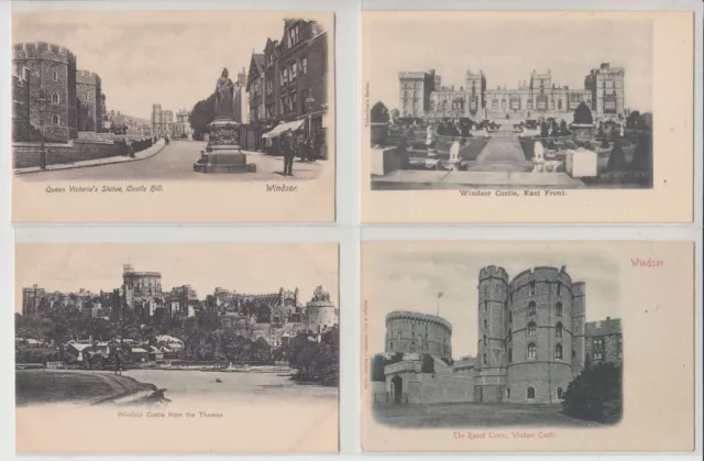 WINDSOR CASTLE GREAT BRITAIN UK 33 Vintage Postcards Mostly Pre-1920 (L2793) 3