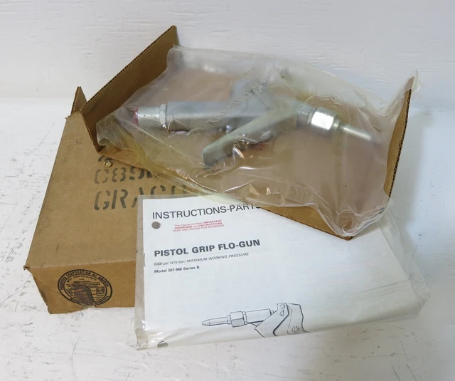 NEW Graco 207-945 Pistol Grip Flo-Gun 6000 PSI 415 BAR Ser B 207945
