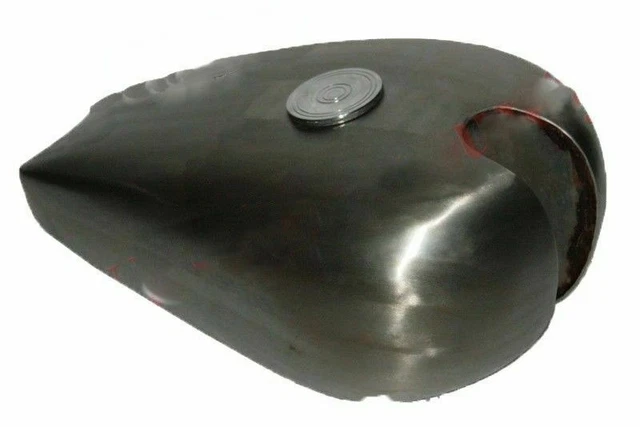 Réservoir à Carburant En Acier Brut Pour Moto Ariel Dollar Années 1930 - Pièce Neuve Aftermarket