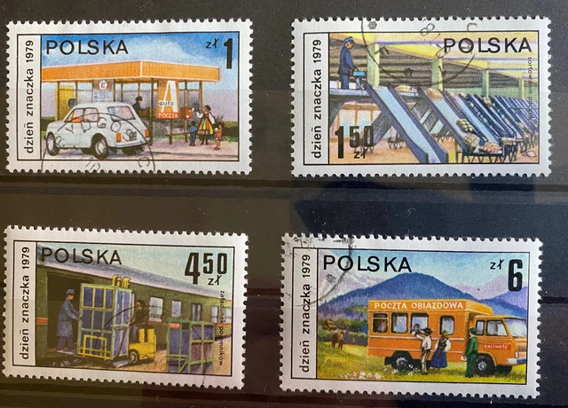 Briefmarken Polen Polska 1979 Mi-Nr. 2651 - 2654 gestempelt