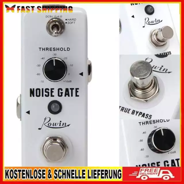 Noise Killer Gitarre Noise Gate Suppressor Effekt Pedal True Bypass Gitarrenpart