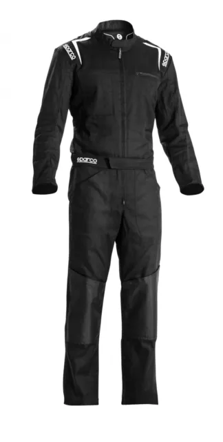 CLEARANCE - Sparco Tuta MS-5 Mechanics Suit - Black - Small - Clearance