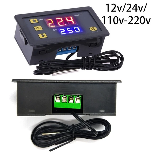 20 AMP Digital-Temperature Controller Temp Sensor Thermostat Control Relay