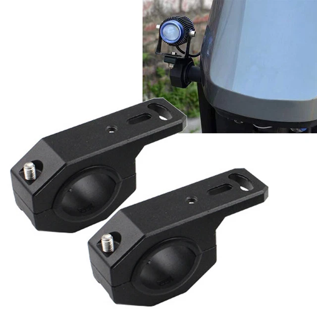 Staffa luminosa morsetti LED staffe kit montaggio tubo fendinebbia supporto anticollisione
