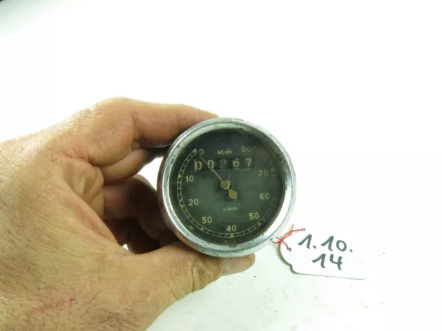 VDO 80 KM/h Tacho Tachometer Vorkrieg Oldtimer Imperia MAG Standart NSu 501 TS