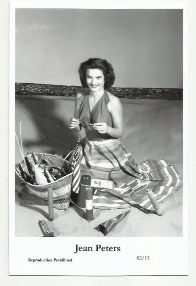 (Bx24) Jean Peters Swiftsure Photo Postcard (82/13) Filmstar Pin Up Glamor