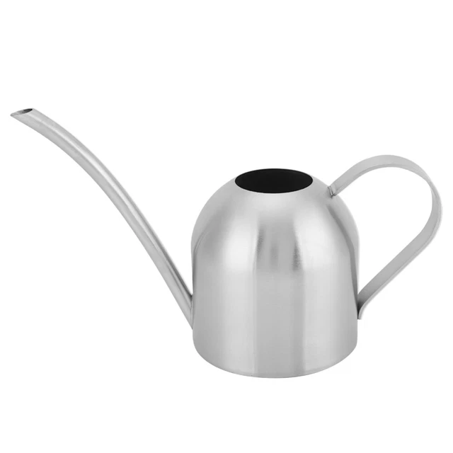 STAINLESS STEEL WATERING Can Garden Plant Flower Watering Pot with Long