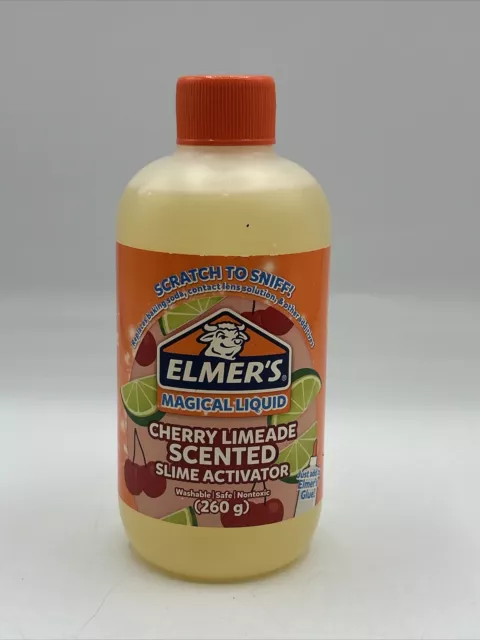 Elmer's Magical Cherry Limeade Scented Slime Activator Washable Nontoxic 8.75 oz