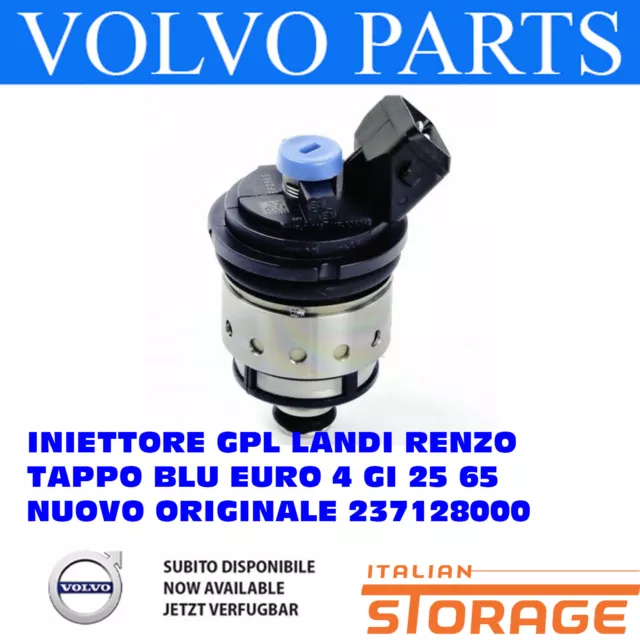 EURO 5 NERO KIT 4 Iniettori GPL, 237124000, RIGENERATI LANDI RENZO