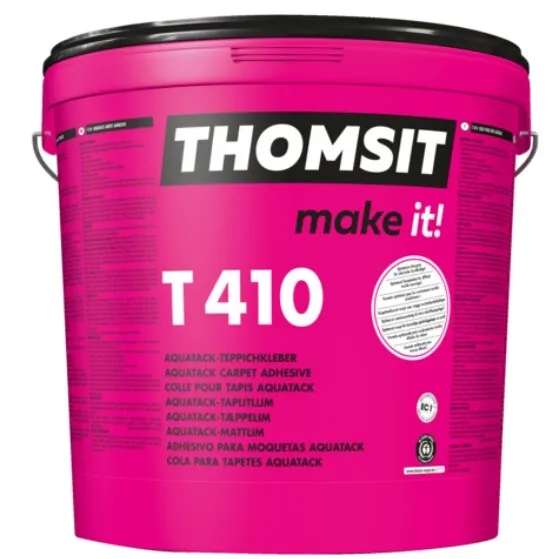 Thomsit T 410 Aquatack Adesiva 15 KG per Tutti Textilbeläge Ogni