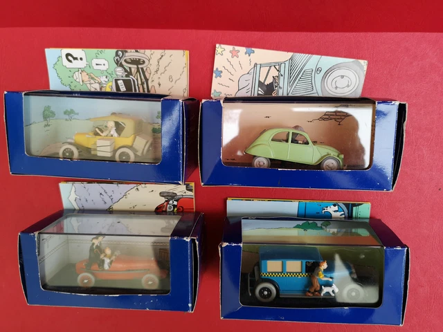 Voiture Tintin Hachette 1/24 Avec Fascicule N°3, Neuve Sous Blister