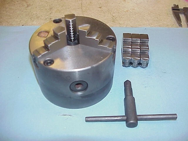 Atlas Craftsman 10/12 Lathe 3 Jaw Self Centering 5" Chuck South Bend Logan