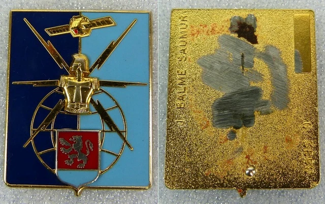 Insigne Base aérienne 942 Lyon Augis A-829 Pastille gravée