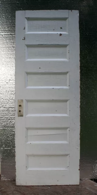 28"x77" Antique Vintage Old SOLID Wood Wooden Interior Closet Pantry Door Panels