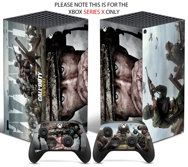 CALL OF DUTY WWII Xbox SERIES X SKIN DECAL VINYL STICKER WRAP £10.95 ...
