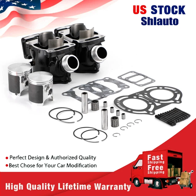 Top End Kit For Yamaha Banshee YFZ350 STD 64mm Cylinder Piston Gasket 1987-2006