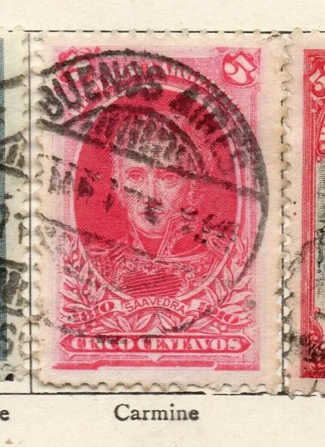 Argentina 1910 Early Issue Fine Used 5c. NW-179104