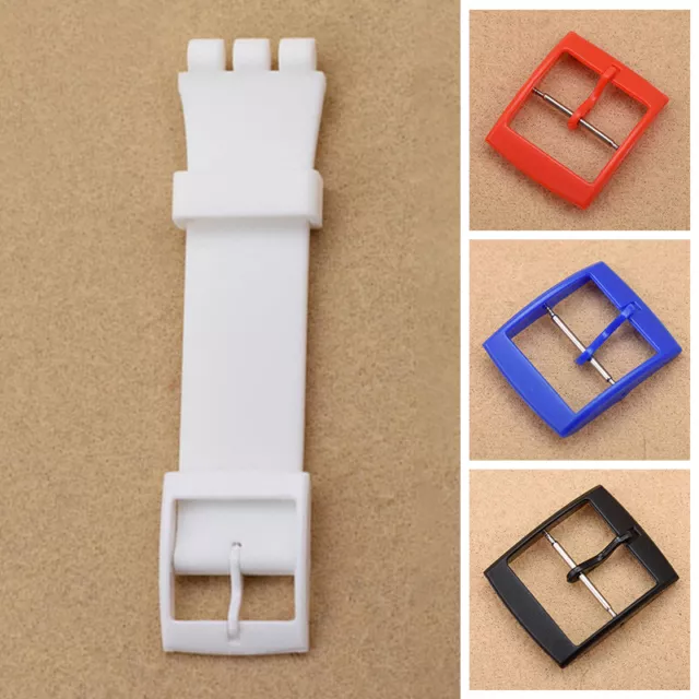 16/19/20mm Fixed Plastic Pin Buckle Watch Buckle Watch Bands Buckle 3