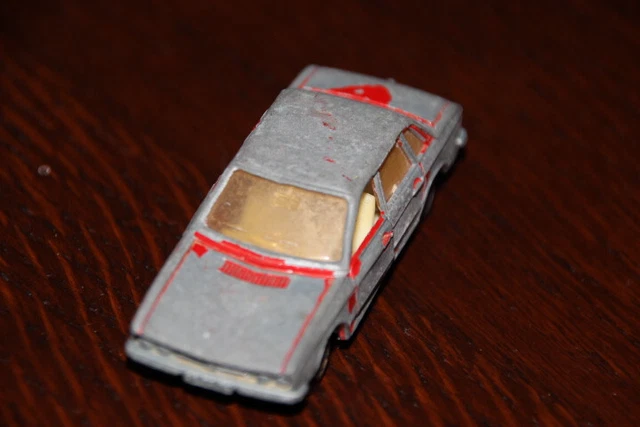 Voiture Miniature Majorette Volkswagen K70 Jaune Des Années 70 - Modèle Rare En Métal échelle 1/60 - Parfait Pour Collectionneurs