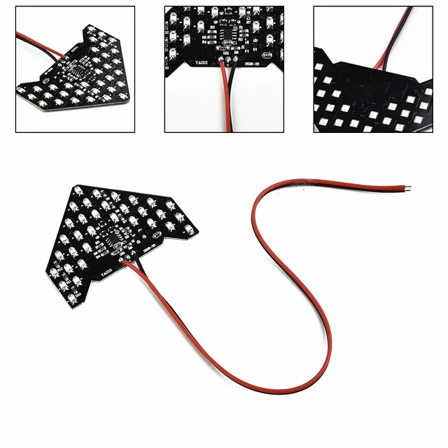 1x Flashing 33 SMD LED Arrow Light Car Side Mirror Turn Signal Indicator Blinker