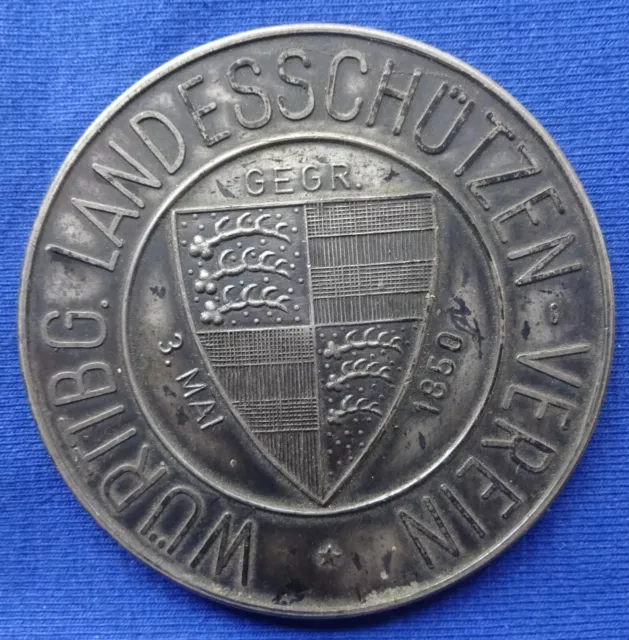 Württembergischer Landesschützen Verein - Silbermedaille 1953 (Mayer&Wilhelm)