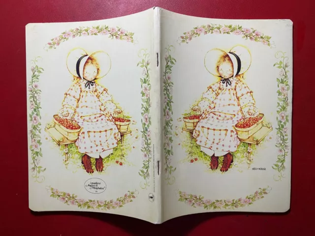 HOLLY HOBBIE Quaderno scuola A5 quadretti Mondadori (1980) copybook vintage