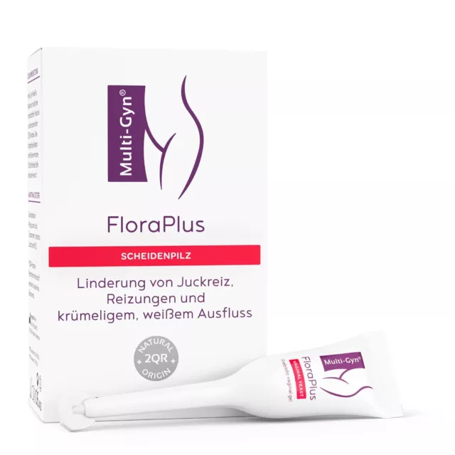 Multi-Gyn FloraPlus gel prebiótico para tratamiento de hongos vaginales 10 tubos
