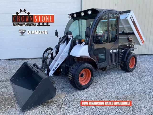 2017 Bobcat Toolcat 5600 Utv, 503 Hrs, Cab, Heat/Ac, 4Wd, Dump Bed, High Flow