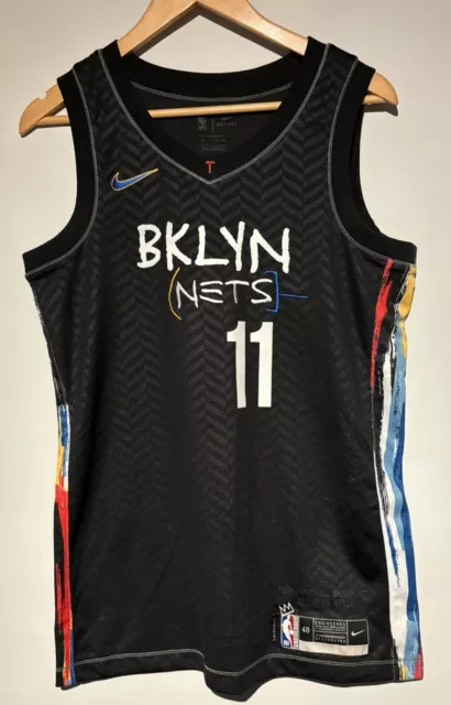 NIKE DRI FIT NBA Kyrie Irving Brooklyn Nets Black City Edition