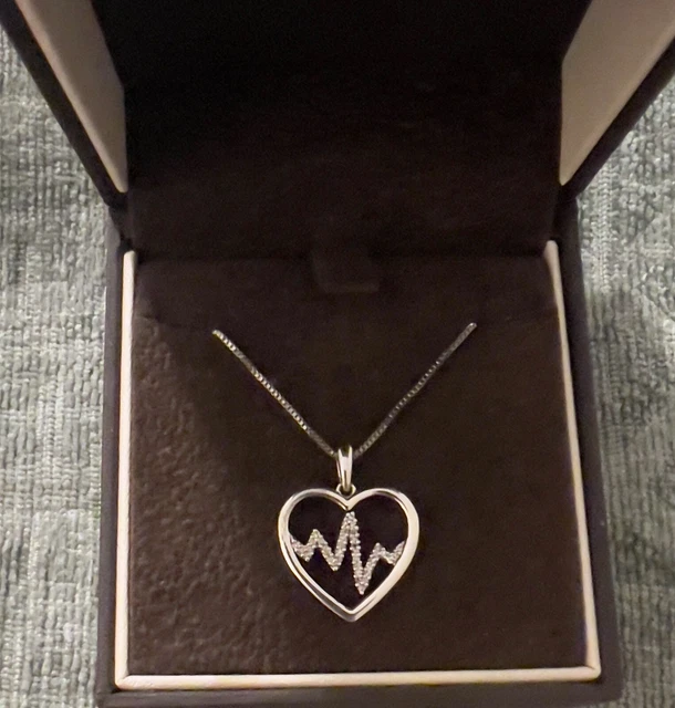 Jared sales heartbeat necklace